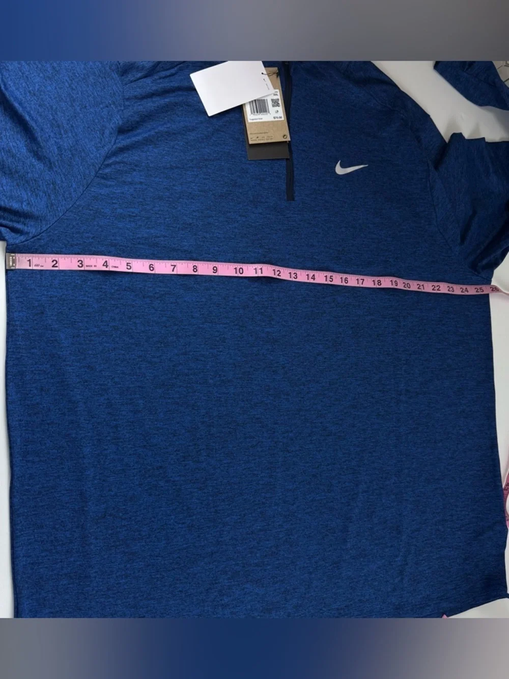 Nike Dri-FIT Element 1/4 Zip Mens XXL Running Blue DD4756 451 Long Sleeve NWT